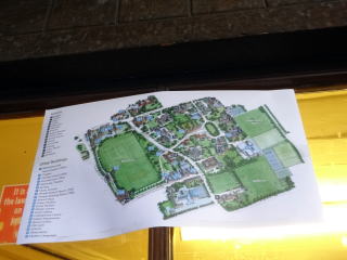 ラグビー校内のマップ