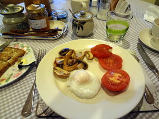マルベリーハウスの朝食