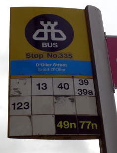 バス番号表示