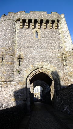 お城の入り口（ゲート）