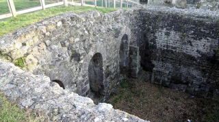 11世紀に造られたトイレ
