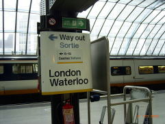 ロンドン・ウォータールー駅