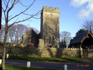St Fagansの古い教会